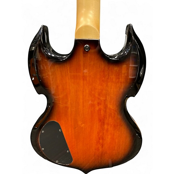 Used Wylde Audio Barbarian Buzzsaw Charcoal Burst Solid Body Electric Guitar