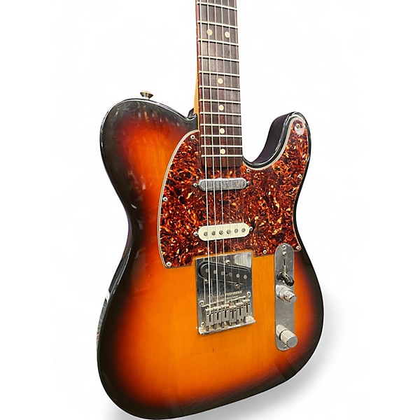Used 2003 Fender Deluxe Nashville Telecaster Sunburst Solid Body Electric Guitar