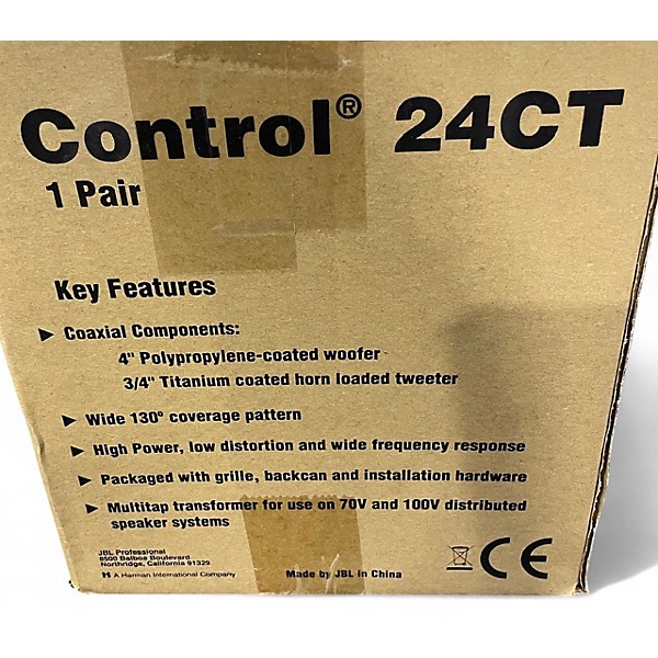 Used JBL Control 24CT Pair