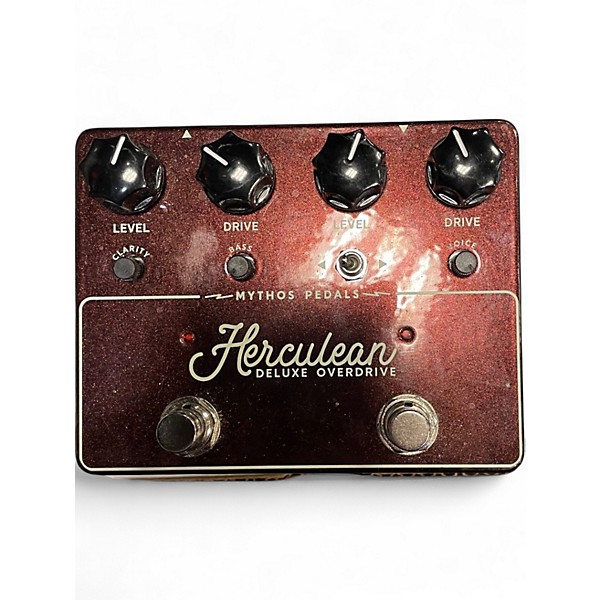 Used Mythos Pedals  HERCULEAN OVERDRIVE Effect Pedal
