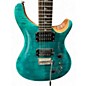 Used PRS SE CUSTOM 24-08 TURQUOISE Solid Body Electric Guitar