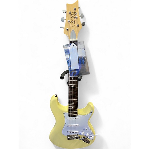 Used PRS SE Silver Sky MOON WHITE Solid Body Electric Guitar