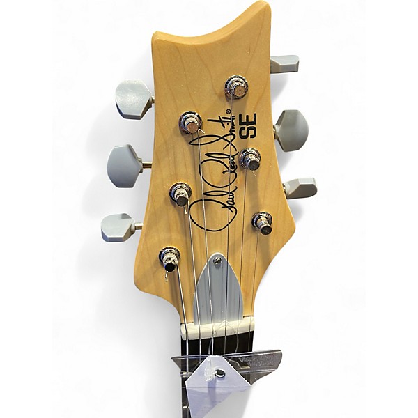 Used PRS SE Silver Sky MOON WHITE Solid Body Electric Guitar