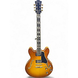 Used Eastman t486gb gold burst Hollow Body Electric Guitar