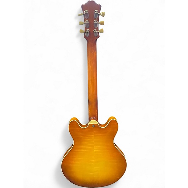 Used Eastman t486gb gold burst Hollow Body Electric Guitar