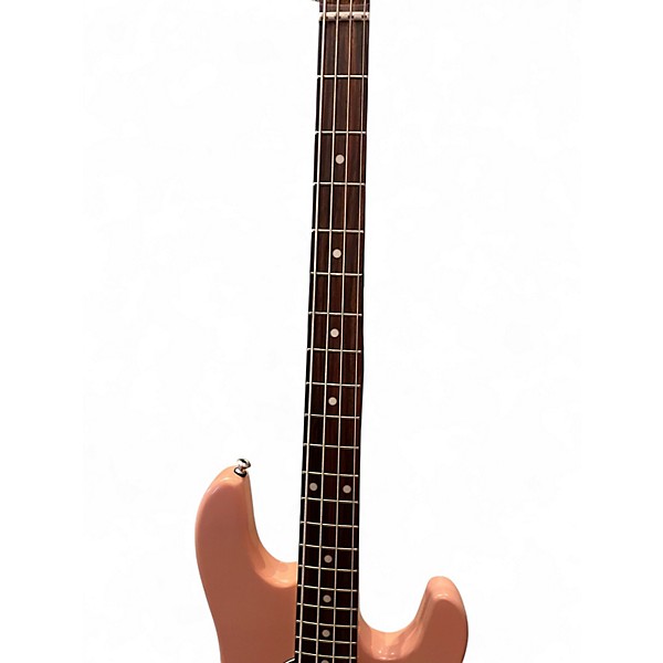 Used 2006 Ernie Ball SUB BASS SHELL PINK Electric Bass Guitar