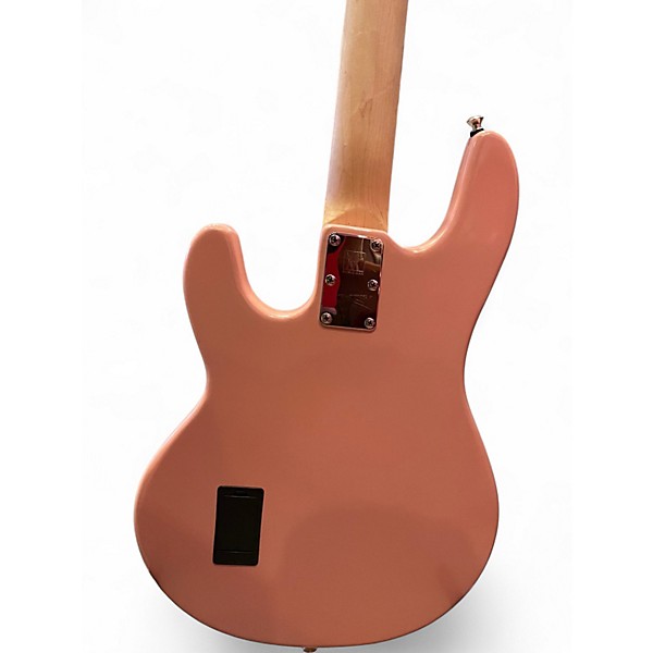 Used 2006 Ernie Ball SUB BASS SHELL PINK Electric Bass Guitar