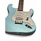 Used Fender Tom Delonge Signature Stratocaster Daphne Blue Solid Body Electric Guitar thumbnail