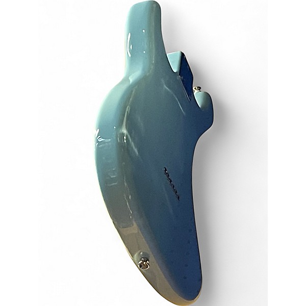 Used Fender Tom Delonge Signature Stratocaster Daphne Blue Solid Body Electric Guitar