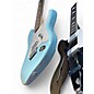 Used Fender Tom Delonge Signature Stratocaster Daphne Blue Solid Body Electric Guitar