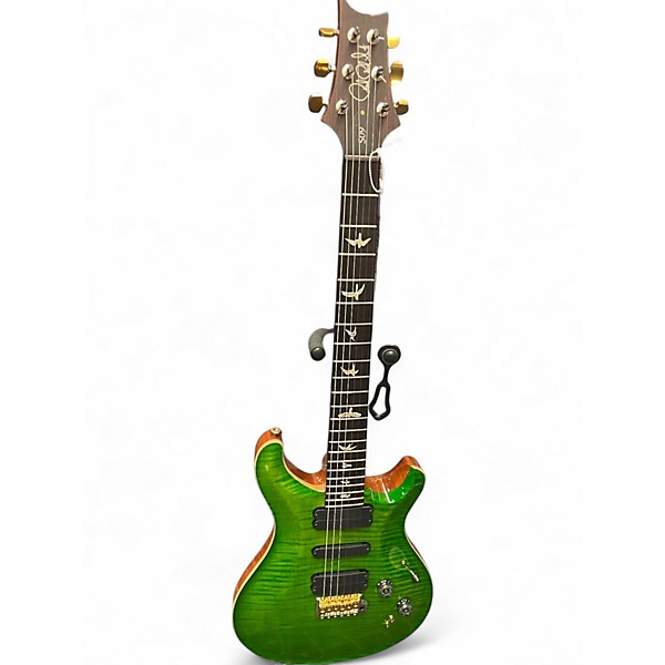 Used 2023 PRS 509 10 Top eriza green Solid Body Electric Guitar
