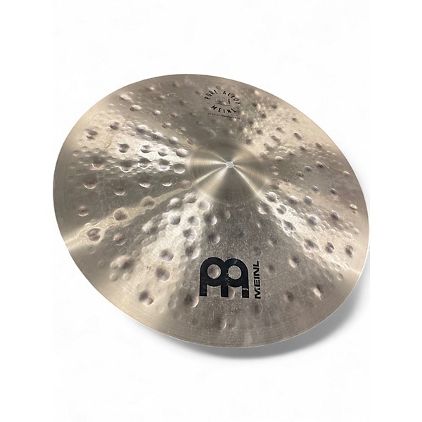 Used MEINL 22in PURE ALLOY EXTRA HAMMERED HATS Cymbal