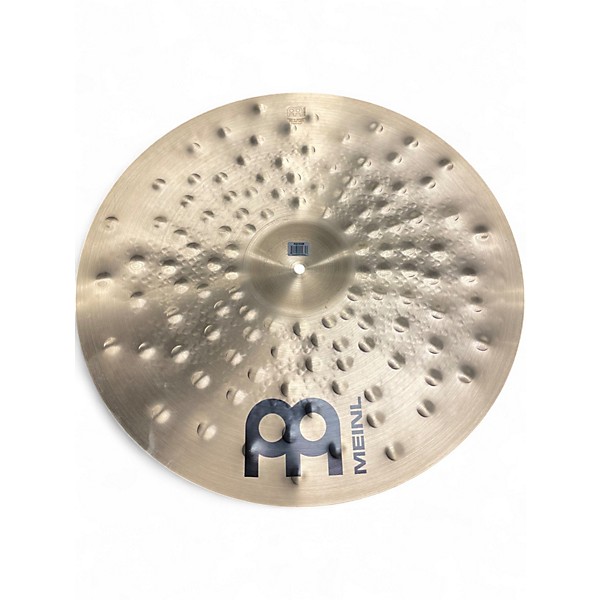 Used MEINL 22in PURE ALLOY EXTRA HAMMERED HATS Cymbal