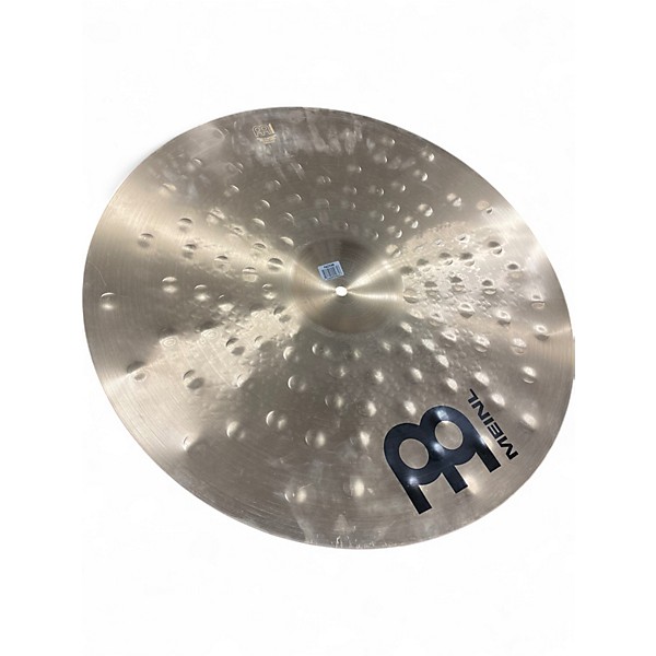 Used MEINL 22in PURE ALLOY EXTRA HAMMERED HATS Cymbal