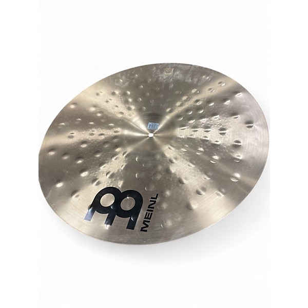 Used MEINL 22in PURE ALLOY EXTRA HAMMERED HATS Cymbal
