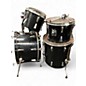 Used Yamaha 5 Piece Vintage MIJ Custom Shell Pack Black Drum Kit