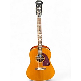 Used Epiphone FT79 Masterbilt Texan Natural Acoustic Electric Guitar