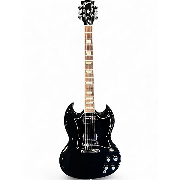 Used 2019 Gibson SG Standard Ebony Solid Body Electric Guitar