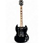 Used 2019 Gibson SG Standard Ebony Solid Body Electric Guitar thumbnail