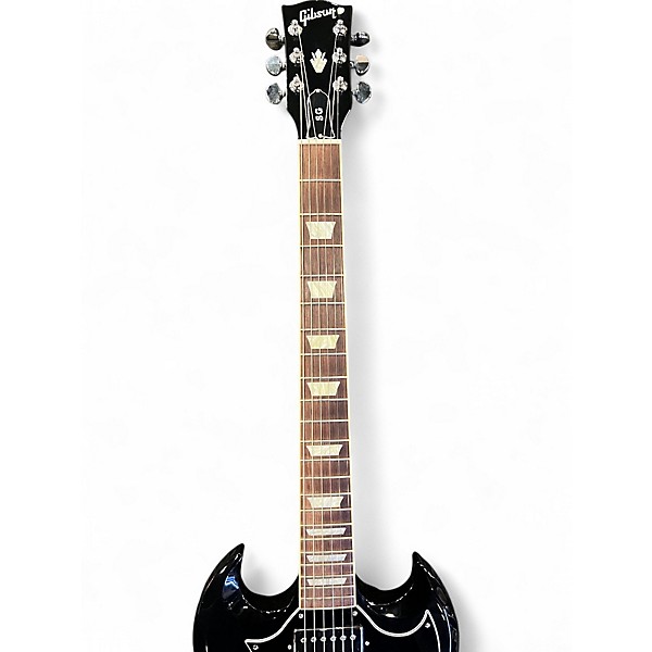 Used 2019 Gibson SG Standard Ebony Solid Body Electric Guitar