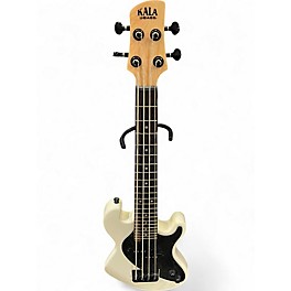 Used Kala U BASS  Alpine White Electric Bass Guitar