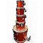 Used Pearl 5 Piece Vision Metallic Orange Drum Kit thumbnail