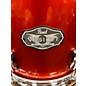 Used Pearl 5 Piece Vision Metallic Orange Drum Kit