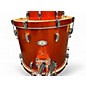 Used Pearl 5 Piece Vision Metallic Orange Drum Kit