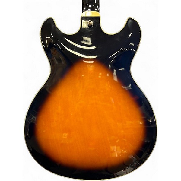 Used 2010s Ibanez AS73 Artcore 2 Tone Sunburst Hollow Body Electric Guitar
