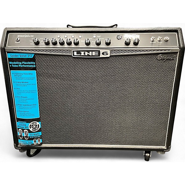 Used Line 6 Spider Valve 212 Guitar Combo Amp