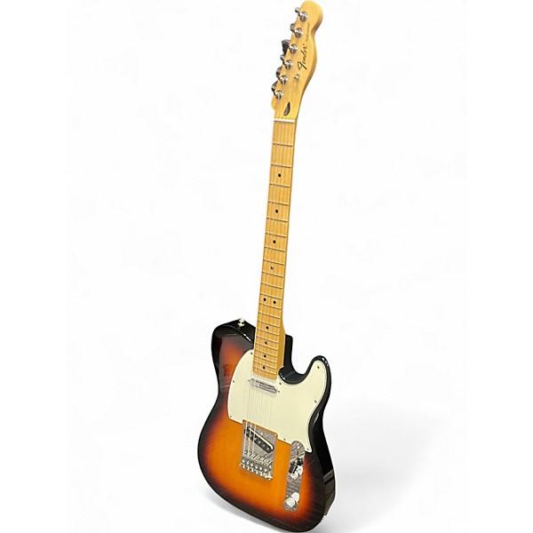 Used Fender Standard Telecaster Sunburst Solid Body Electric Guitar