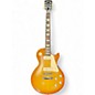 Used 2016 Gibson Les Paul 60s Tribute T Gold Solid Body Electric Guitar thumbnail