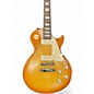 Used 2016 Gibson Les Paul 60s Tribute T Gold Solid Body Electric Guitar
