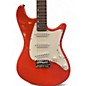 Used John Page Classic ASHBURN Fiesta Red Solid Body Electric Guitar