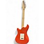 Used John Page Classic ASHBURN Fiesta Red Solid Body Electric Guitar