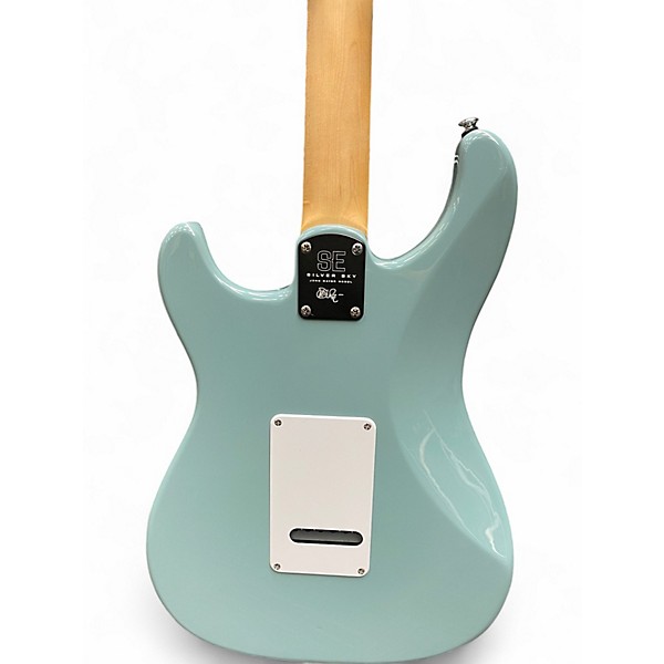 Used PRS SE Silver Sky Stone Blue Solid Body Electric Guitar