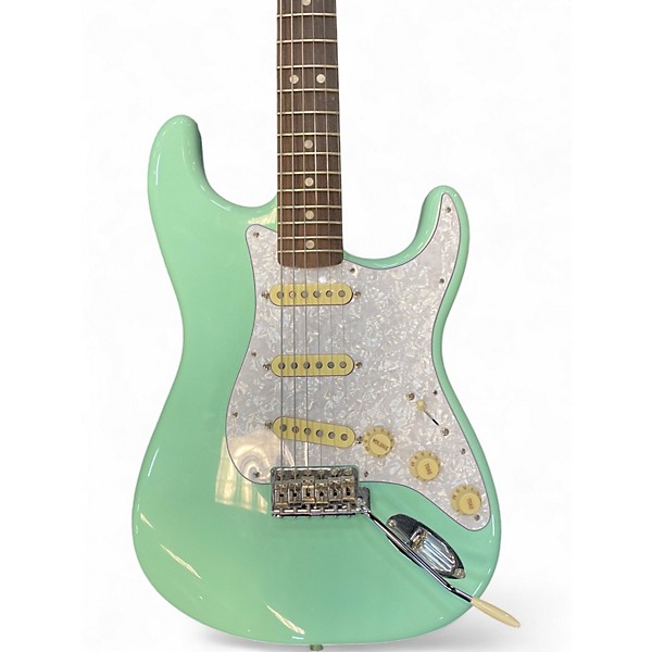 Used Fender Vintera II '70s Stratocaster Surf Green Solid Body Electric Guitar