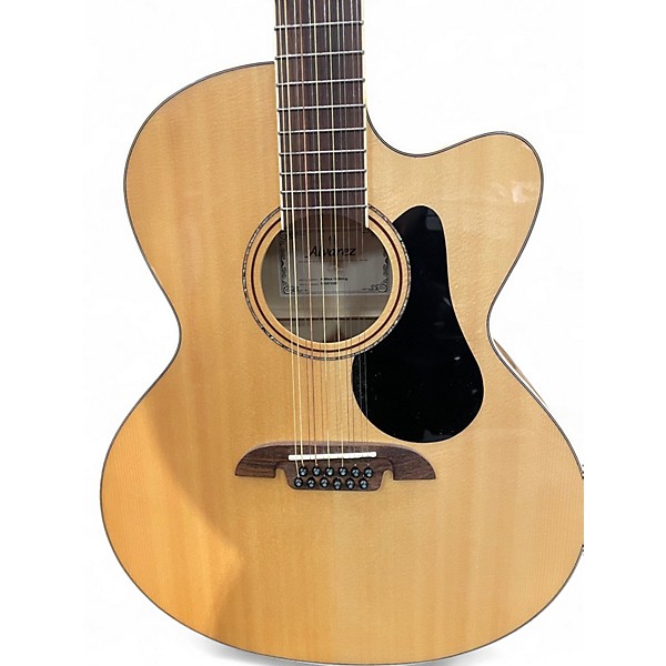 Used Alvarez AJ80 CE  Natural 12 String Acoustic Guitar