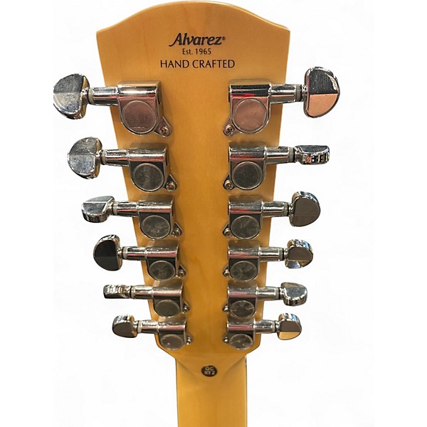 Used Alvarez AJ80 CE  Natural 12 String Acoustic Guitar