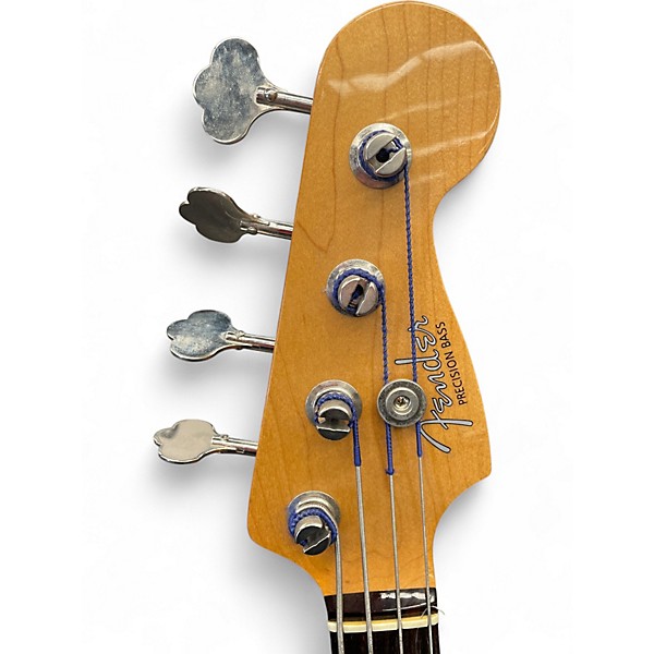 Used Fender American Vintage 1963 Precision Bass 3 Tone Sunburst Electric Bass Guitar