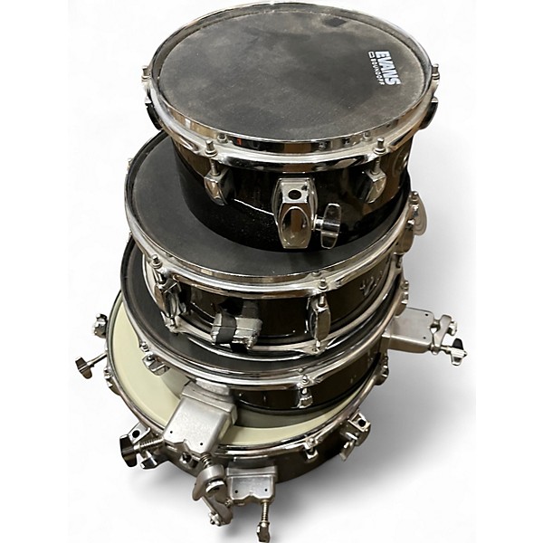 Used TAMA 4 Piece Silverstar Pancake Silver Drum Kit