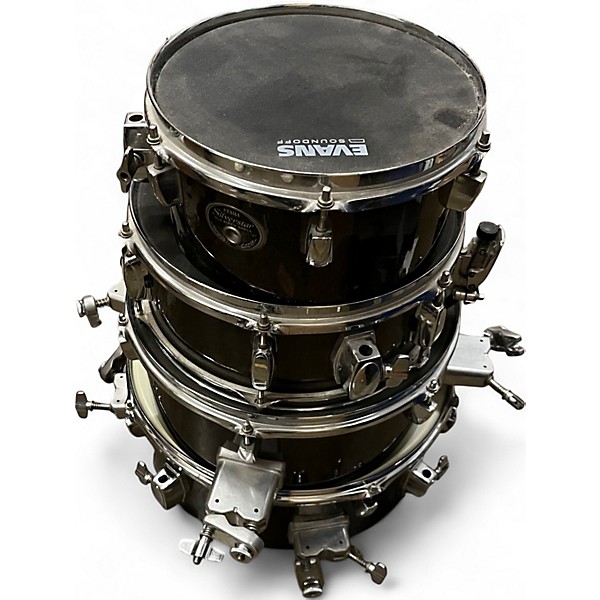 Used TAMA 4 Piece Silverstar Pancake Silver Drum Kit
