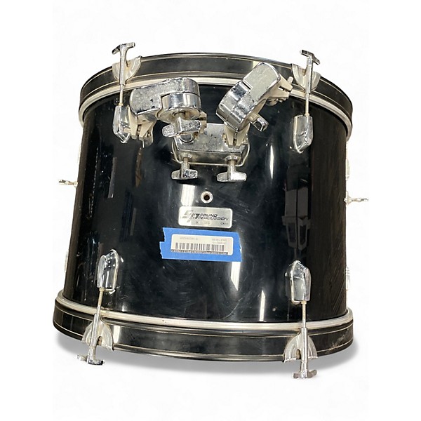 Used Sound Precussion 5 Piece 5 piece Complete Kit Black Drum Kit