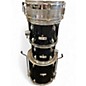Used Sound Precussion 5 Piece 5 piece Complete Kit Black Drum Kit