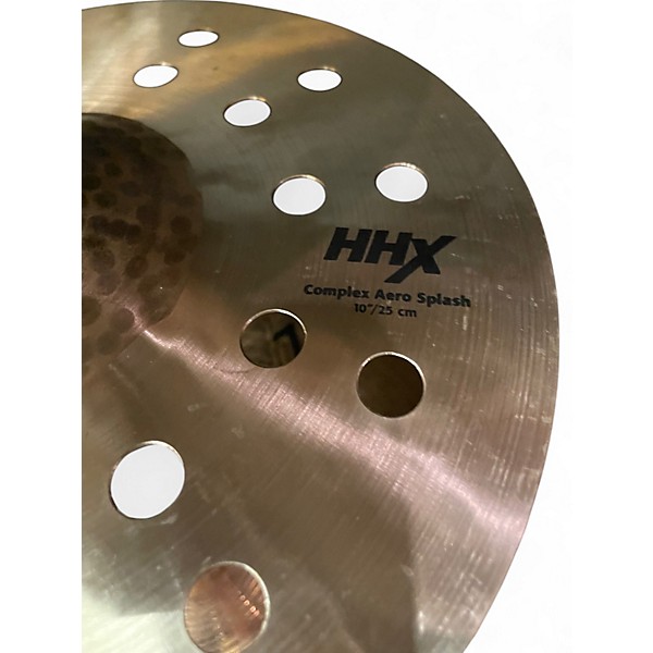 Used SABIAN 10in HHX Complex Aero Splash Cymbal