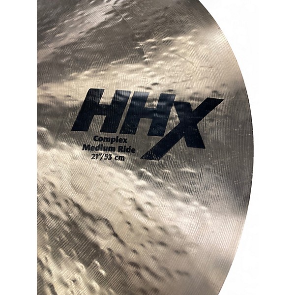 Used SABIAN 21in HHX Complex Medium Ride Cymbal 41 | Guitar
