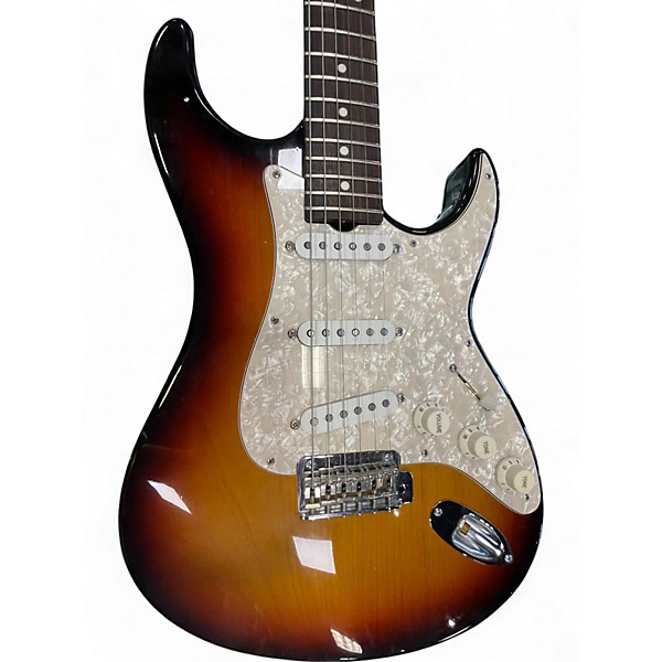 Used Don Grosh SSS strat style 2 Color Sunburst Solid Body Electric Guitar
