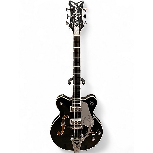 Used 2014 Gretsch Guitars G6139T-CBDCSL Black Hollow Body Electric Guitar