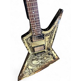 Used Dean Dave Mustaine Zero In Deth We Trust Natural Solid Body Electric Guitar