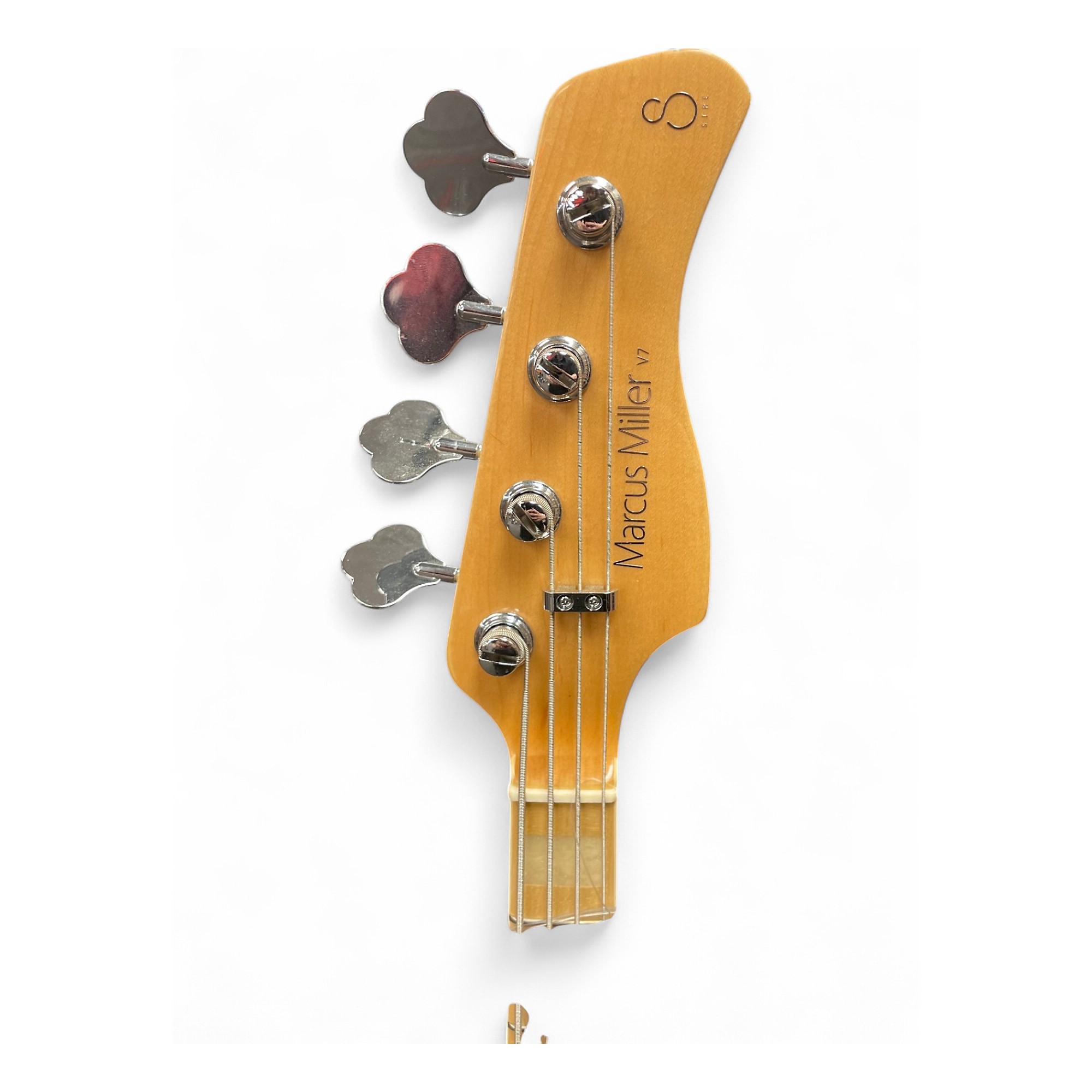 Used Sire Marcus Miller V7 WHITE Electric Bass Guitar WHITE